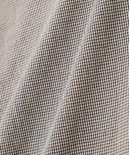 MHL.（エムエイチエル）の「CHEF CHECK COTTON（その他パンツ・レディース・ブラック・3/2/1/0）」の6枚目の写真