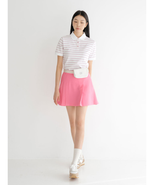 NITINA(ニティナ)の「ストライプカラーTシャツ VI/ST(Tシャツ/カットソー・レディース・バイオレット・SMALL/MEDIUM)」の6枚目の写真