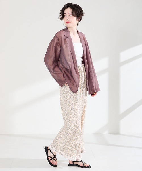 ORiental TRaffic(オリエンタルトラフィック)の「ゴールド パーツ クロス トング サンダル /61235(サンダル・レディース・ベージュ/ブラック・LL/L/M/S)」の11枚目の写真