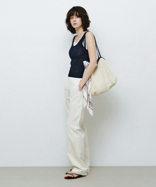 MONGDOL（モンドル）の「[SET] レイヤードリブニットスリーブレスネイビー MDKT117NAVY（ニット/セーター・レディース・その他・F）」の5枚目の写真