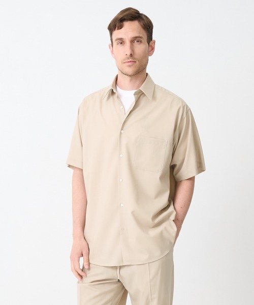 MARKAWARE/マーカウェア】COMFORT FIT S/S SHIRT/オーガニックウール2