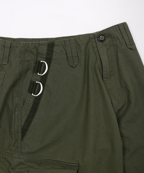 KIJIKO（キジコ）の「ke614. Washed Bermuda Cargo Pants Khaki（その他パンツ・レディース・カーキ・SMALL/MEDIUM）」の7枚目の写真