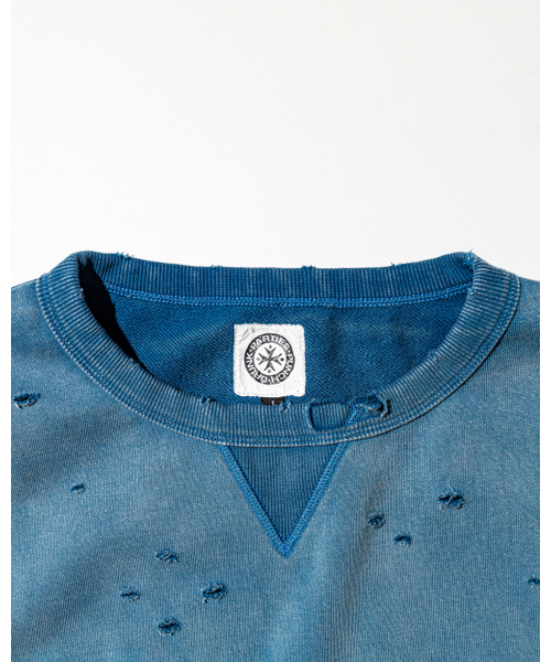 PUNCH DRUNK PARTIES（パンチドランクパーティーズ）の「SWEET HURT Sweatshirt (NAVY)（スウェット・レディース・その他・1/2/3）」の3枚目の写真