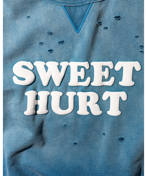 PUNCH DRUNK PARTIES（パンチドランクパーティーズ）の「SWEET HURT Sweatshirt (NAVY)（スウェット・レディース・その他・1/2/3）」の4枚目の写真