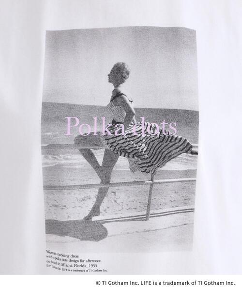 OPAQUE.CLIP(オペークドットクリップ)の「【LIFE PICTURE COLLECTION】アソートフォトTシャツ(Tシャツ/カットソー・レディース・チャコールグレー/ホワイト系1/ホワイト・99)」の14枚目の写真
