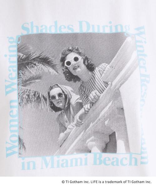 OPAQUE.CLIP(オペークドットクリップ)の「【LIFE PICTURE COLLECTION】アソートフォトTシャツ(Tシャツ/カットソー・レディース・チャコールグレー/ホワイト系1/ホワイト・99)」の22枚目の写真