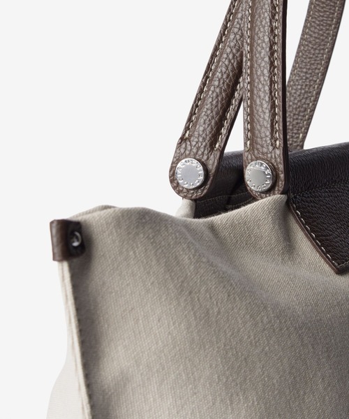 IACUCCI(イアクッチ)の「IACUCCI / SORBETTO CANVAS/CERVO 2WAY ミニバッグ(トートバッグ・レディース・ベージュ系1・FREE)」の12枚目の写真
