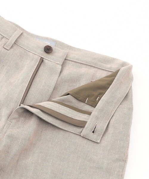 MACKINTOSH PHILOSOPHY(マッキントッシュ フィロソフィー)の「GREY LABEL リネンコットンヘリンボン ワイドパンツ(その他パンツ・レディース・ベージュ系その他2/カーキ・2/5/1)」の11枚目の写真