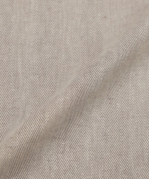 MACKINTOSH PHILOSOPHY(マッキントッシュ フィロソフィー)の「GREY LABEL リネンコットンヘリンボン ワイドパンツ(その他パンツ・レディース・ベージュ系その他2/カーキ・2/5/1)」の10枚目の写真