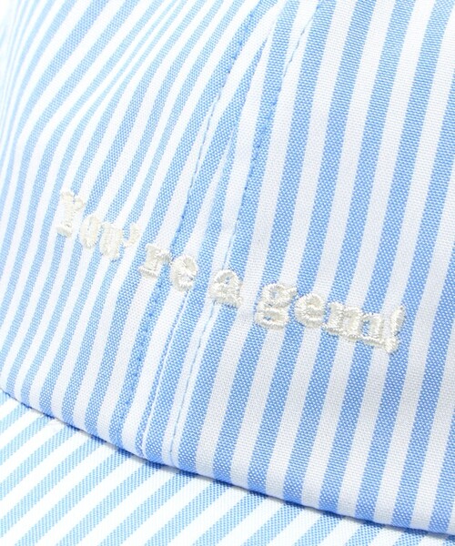 green label relaxing（グリーンレーベルリラクシング）の「ストライプ バック リボン キャップ / キッズ（キャップ・キッズ・ライラック/ベージュ/ライトブルー・FREE(53-56cm)）」の13枚目の写真
