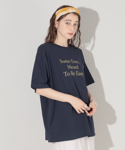 GEORGE'S(ジョージズ)の「アソートロゴBIG Tシャツ(Tシャツ/カットソー・レディース・オフホワイト/グリーン/ネイビー・FREE)」の16枚目の写真