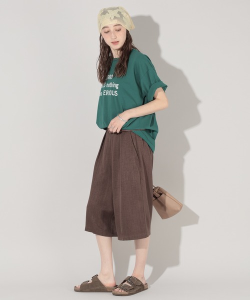 GEORGE'S(ジョージズ)の「アソートロゴBIG Tシャツ(Tシャツ/カットソー・レディース・オフホワイト/グリーン/ネイビー・FREE)」の7枚目の写真