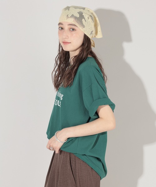 GEORGE'S(ジョージズ)の「アソートロゴBIG Tシャツ(Tシャツ/カットソー・レディース・オフホワイト/グリーン/ネイビー・FREE)」の11枚目の写真
