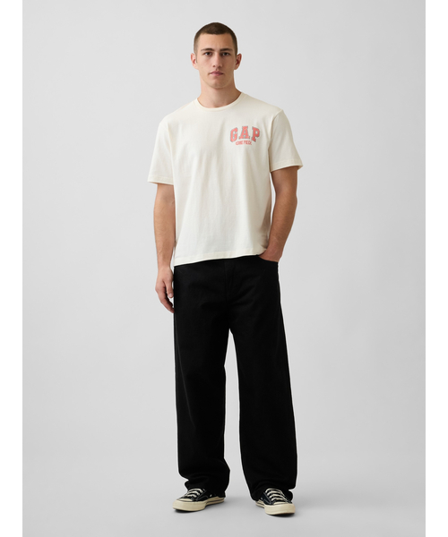 GAP(ギャップ)の「ONE PIECE グラフィックTシャツ(Tシャツ/カットソー・メンズ・アイボリー/レッド・S/L/XS/XL/M)」の14枚目の写真