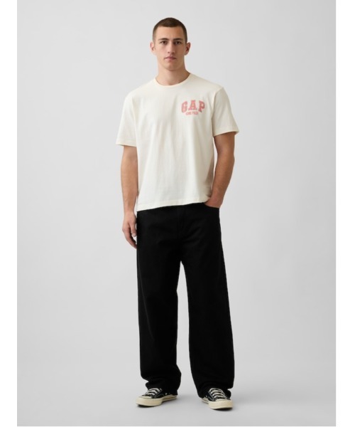 GAP(ギャップ)の「ONE PIECE グラフィックTシャツ(Tシャツ/カットソー・メンズ・アイボリー/レッド・S/L/XS/XL/M)」の6枚目の写真