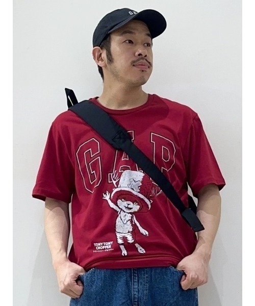 GAP(ギャップ)の「ONE PIECE グラフィックTシャツ(Tシャツ/カットソー・メンズ・アイボリー/レッド・S/L/XS/XL/M)」の13枚目の写真