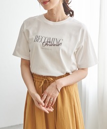 【接触冷感】ロゴフォトプリントTシャツ
