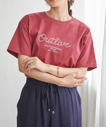【接触冷感】ロゴフォトプリントTシャツ