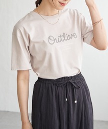 【接触冷感】ロゴフォトプリントTシャツ