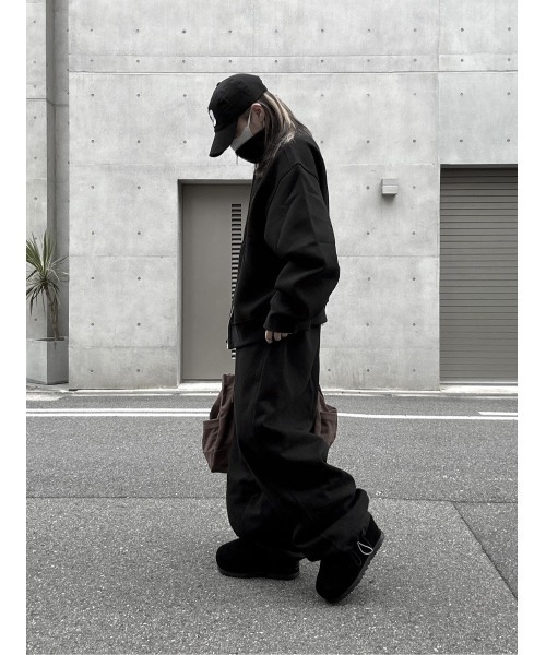 YACA(ヤーカ)の「Belt Loop Sweat Pants/ベルトループスウェットパンツ(スウェットパンツ・レディース・ブラック/グレー・FREE)」の8枚目の写真