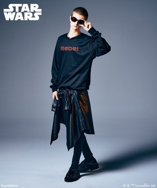 glamb(グラム)の「Rebel/Sweat / レベル/スウェット(スウェット・メンズ・ブラック・L/S/M)」の9枚目の写真