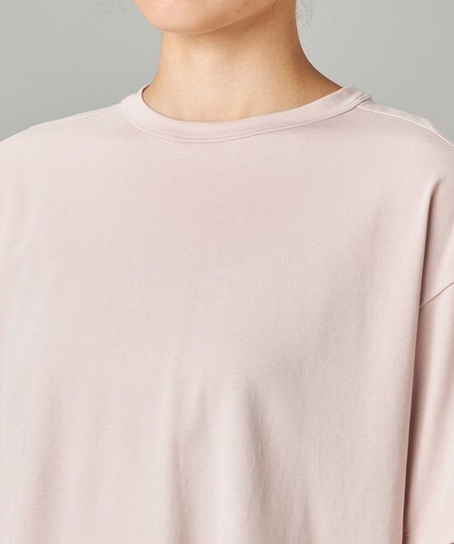 Chacott(チャコット)の「HandsomeCotton チュールTシャツ(その他トップス・レディース・スモークピンク/ブラック/ホワイト・M)」の12枚目の写真