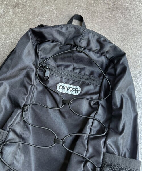 OUTDOOR PRODUCTS(アウトドアプロダクツ)の「パッカブルリュック(バックパック/リュック・レディース・グリーン/ブラック/グレー・FREE)」の15枚目の写真