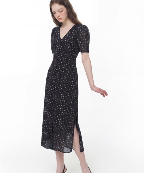 ワンピース ROSYLUCE DITSY FLORAL FLARE DRESS Ditsy floral flare dress（ディツィーフローラルフレアドレス