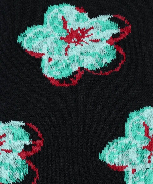 Paul Smith（ポールスミス）の「“Zine Floral” ソックス【260617 CS】（ソックス/靴下・メンズ・ブラック・25-27）」の2枚目の写真
