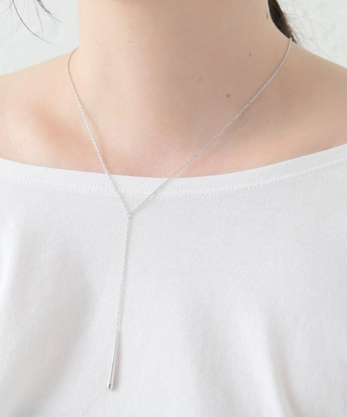 Noble(ノーブル)の「ANNA SOTILOTTA/アンナ ソッティロッタ Collier Pendant DROP(シルバー)(ネックレス・レディース・シルバー・FREE)」の1枚目の写真