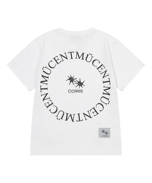 MUCENT(ムセント)の「ムセンテ x コイリス シグネチャーロゴミックス半袖Tシャツ (2カラー)(Tシャツ/カットソー・レディース・ホワイト/ブラック・FREE)」の1枚目の写真