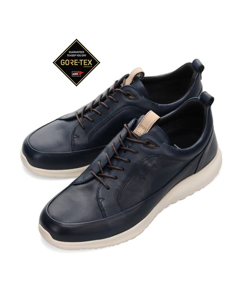 madras Walk(マドラスウォーク)の「【GORE-TEX】マドラスウォーク madras Walk 防水・透湿 レザースニーカー / ビジネス・カジュアル兼用 本革 紳士靴 MW7600(スニーカー・メンズ・ダークブラウン/ブラック/ダークブラウン系1/ネイビー/ネイビー系1/ライトブラウン・25cm/24.5cm/26cm/25.5cm/26.5cm/27cm)」の5枚目の写真