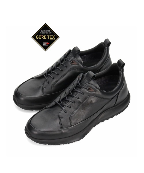 madras Walk(マドラスウォーク)の「【GORE-TEX】マドラスウォーク madras Walk 防水・透湿 レザースニーカー / ビジネス・カジュアル兼用 本革 紳士靴 MW7600(スニーカー・メンズ・ダークブラウン/ブラック/ダークブラウン系1/ネイビー/ネイビー系1/ライトブラウン・25cm/24.5cm/26cm/25.5cm/26.5cm/27cm)」の9枚目の写真