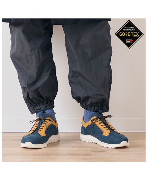 madras Walk(マドラスウォーク)の「【GORE-TEX】マドラスウォーク madras Walk 防水・透湿 レザースニーカー / ビジネス・カジュアル兼用 本革 紳士靴 MW7600(スニーカー・メンズ・ダークブラウン/ブラック/ダークブラウン系1/ネイビー/ネイビー系1/ライトブラウン・25cm/24.5cm/26cm/25.5cm/26.5cm/27cm)」の8枚目の写真