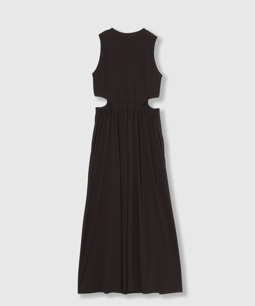 THINGS THAT MATTER(シングス ザット マター)の「CUTOUT JERSEY DRESS / カットアウト ジャージー ドレス(ワンピース・レディース・ブラック/チャコールグレー・FREE)」の5枚目の写真