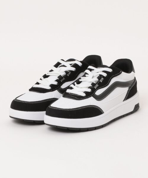 VANS(バンズ)の「VANS ヴァンズ BALBOA バルボア V2815 WHITE/BLACK(スニーカー・メンズ・ホワイト・7h/9/10/8/11/10h/9h/8h)」の1枚目の写真
