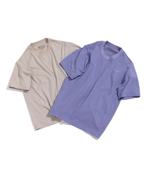 GRIP SWANY(グリップスワニー)の「【GSWCT0044】 W`S EMBROIDERYS/S TEE(Tシャツ/カットソー・レディース・ラベンダー/オートミール・L/M)」の3枚目の写真