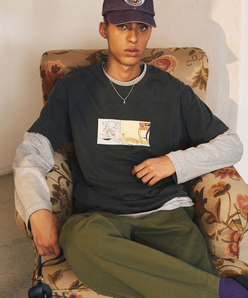 SHIRTER(シャーター)の「TJS CHASER T-SHIRT (GREY)(Tシャツ/カットソー・メンズ・その他・MEDIUM/LARGE/SMALL)」の4枚目の写真