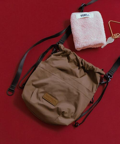 BAICYCLON by Bagjack(バイシクロン バイ バグジャック)の「BAICYCLON EXCLUSIVE DRAW STRING BAG(ショルダーバッグ・レディース・ブラック/ブラウン・FREE)」の20枚目の写真