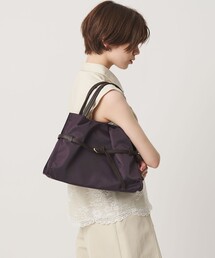 【WEB限定】＜VIOLAd’ORO＞BIANCA ナイロン ベルト トートバッグ M