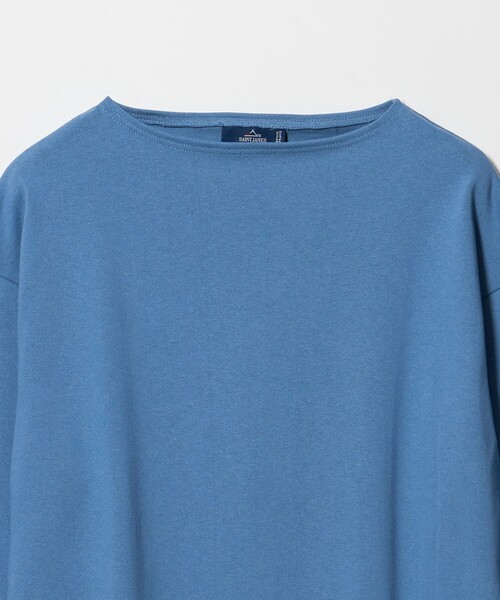 SAINT JAMES(セントジェームス)の「<SAINT JAMES>OUESSANT LOOSE II/ウェッソン ルーズ II(Tシャツ/カットソー・メンズ・ライトブルー/ネイビー・6/5/4)」の8枚目の写真