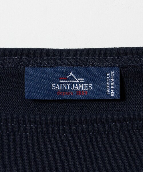SAINT JAMES(セントジェームス)の「<SAINT JAMES>OUESSANT LOOSE II/ウェッソン ルーズ II(Tシャツ/カットソー・メンズ・ライトブルー/ネイビー・6/5/4)」の10枚目の写真
