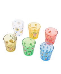 THE BAREFOOT（ベアフット）の「【 ポンキッキーズ 】 アルファベッツ　アクリル コップ 280ml　SKE（グラス/マグカップ/タンブラー）」