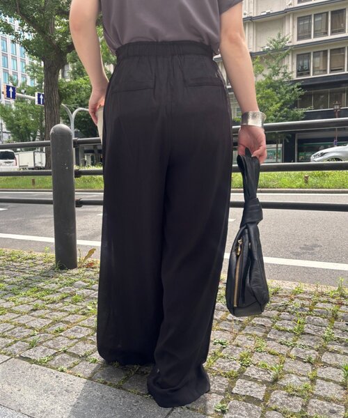 Jena espace merveilleux(ジェナ エスパスメルヴェイユ)の「【PalinkA/パリンカ】シアーイージーパンツ(その他パンツ・レディース・カーキ/オフホワイト/ブラック・FREE)」の18枚目の写真