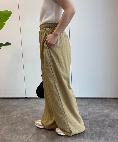 Jena espace merveilleux(ジェナ エスパスメルヴェイユ)の「【PalinkA/パリンカ】シアーイージーパンツ(その他パンツ・レディース・カーキ/オフホワイト/ブラック・FREE)」の15枚目の写真