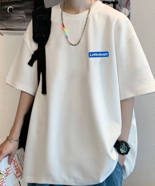 KELVIN(ケルヴァン)の「Badge Logo Tee バッジロゴTシャツ(Tシャツ/カットソー・メンズ・ブルー/グリーン/ホワイト/ブラック・FREE)」の9枚目の写真