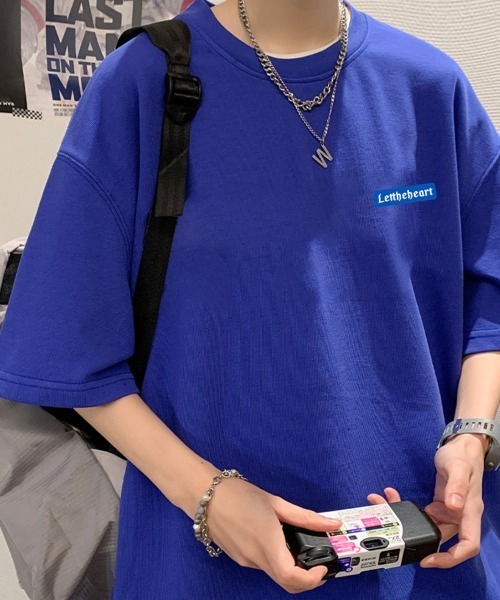 KELVIN(ケルヴァン)の「Badge Logo Tee バッジロゴTシャツ(Tシャツ/カットソー・メンズ・ブルー/グリーン/ホワイト/ブラック・FREE)」の11枚目の写真
