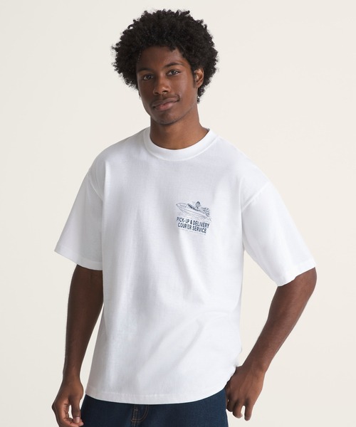 VANS(バンズ)の「PAULY'S DELIVERY Tシャツ / Pauly's Delivery SS Tee White VN000X27WHT1(Tシャツ/カットソー・メンズ・ホワイト・XX-LARGE/MEDIUM/X-LARGE/SMALL/LARGE)」の8枚目の写真