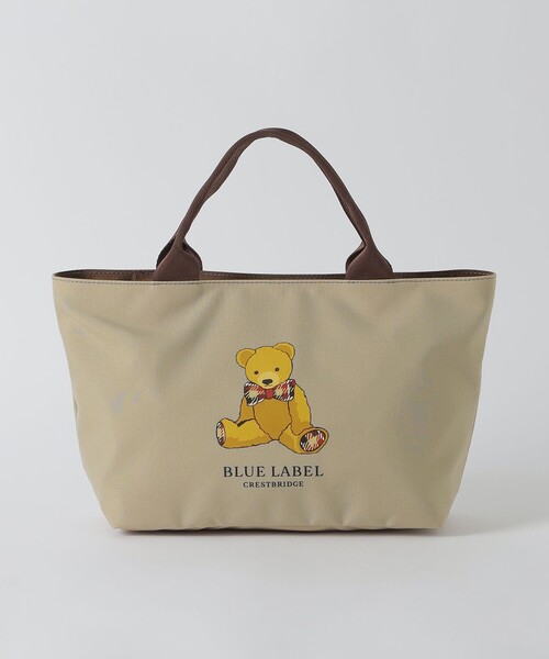 BLUE LABEL CRESTBRIDGE（ブルーレーベルクレストブリッジ）の「BEARプリントミニトート（ショルダーバッグ・レディース・ベージュ/ブラック・FREE）」の12枚目の写真