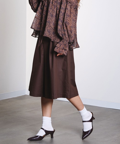ROSE BUD(ローズバッド)の「CULOTTE PANTS(その他パンツ・レディース・ブラウン/ベージュ・S/M)」の12枚目の写真